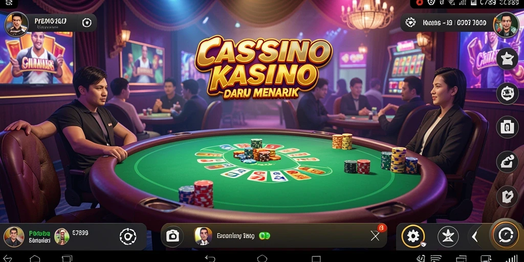 Tampilan seru gameplay Kasino C789 dengan berbagai pilihan permainan.