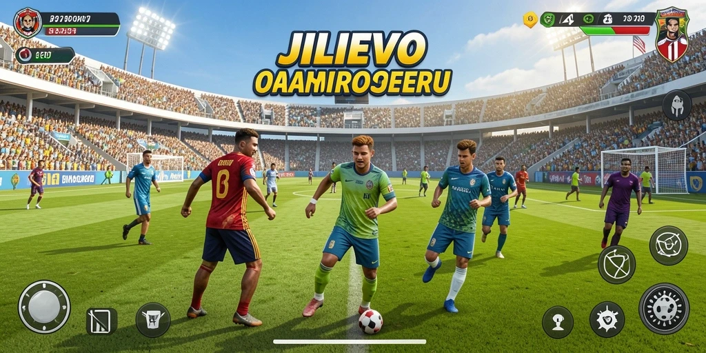 Tampilan menarik gameplay JILIEVO dengan aksi olahraga yang seru.
