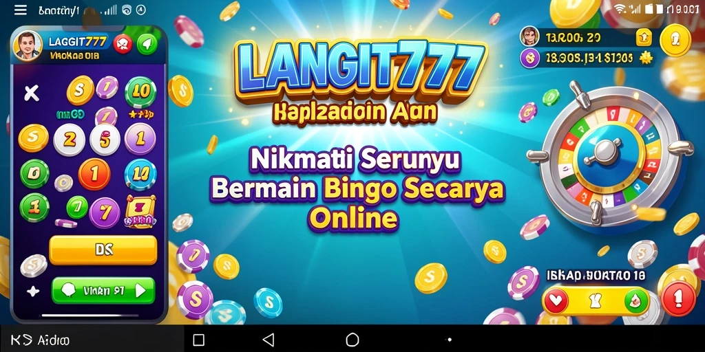 Tampilan gameplay LANGIT777 yang seru dan menarik saat bermain Bingo.