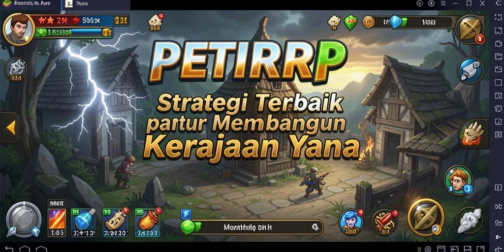 Tampilan menyenangkan dari gameplay PETIRRP yang mendebarkan.