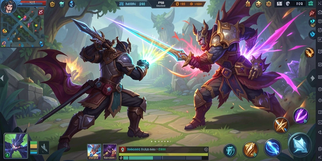 Tampilan gameplay <strong>PP88</strong> yang menarik dalam pertarungan tim.